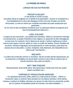 La presse en parle - Longue vie aux autruches